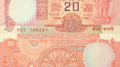 20 Rupees Old Note