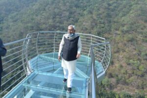 India's first glass bridge
