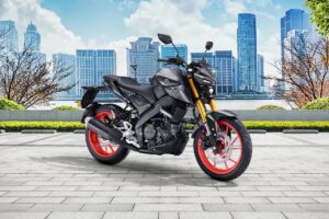 Yamaha MT 15 red color 